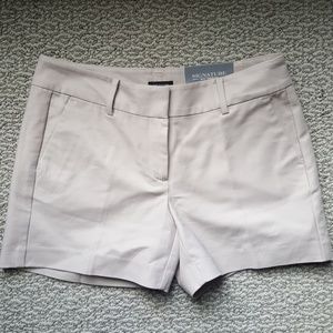 Ann Taylor 4.5" inseam tan shorts